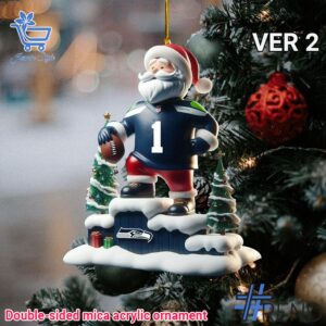 Unique 1 Seattle Seahawks Christmas Ornament 2 with creative flair and lasting comfort.