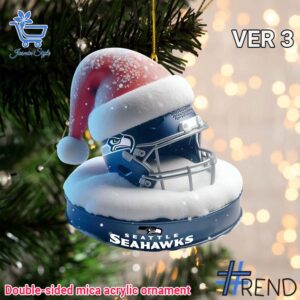 Unique 1 Seattle Seahawks Christmas Ornament 3 with creative flair and lasting comfort.