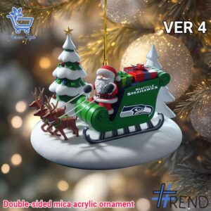 Unique 1 Seattle Seahawks Christmas Ornament 4 with creative flair and lasting comfort.
