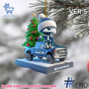 Unique 1 Seattle Seahawks Christmas Ornament 5 with creative flair and lasting comfort.
