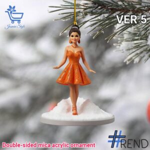 Unique 1 Selena Gomez Christmas Ornament 5 with creative flair and lasting comfort.