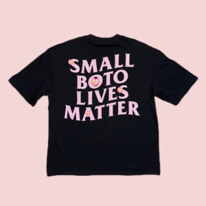 Sleek Small Botto Lives Matter SHirt with bold design accents and flawless fit.
