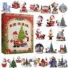 Holiday 1 Snoopy Peanuts Christmas Advent Calendar 2025 with premium acrylic ornaments.