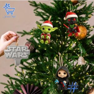 Holiday 2 Star Wars Christmas Advent Calendar 2025 with premium acrylic ornaments.