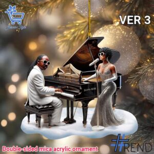 Unique 1 Stevie Wonder Christmas Ornament 3 with creative flair and lasting comfort.