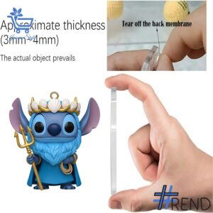 Festive 3 Stitch Christmas Advent Calendar 2025 featuring a calendar box and 24 acrylic Christmas ornaments.