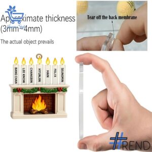 Festive 3 Stray Kids Christmas Advent Calendar 2025 featuring a calendar box and 24 acrylic Christmas ornaments.