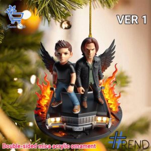 Unique 1 Supernatural Christmas Ornament 1 with creative flair and lasting comfort.