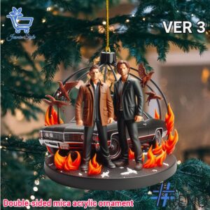 Unique 1 Supernatural Christmas Ornament 3 with creative flair and lasting comfort.
