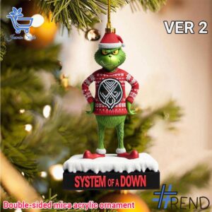 Unique 1 System of a Down Christmas Ornament 2 with creative flair and lasting comfort.