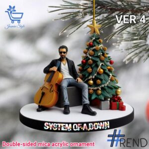Unique 1 System of a Down Christmas Ornament 4 with creative flair and lasting comfort.