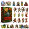 Holiday 1 Teenage Mutant Ninja Turtles Advent Calendar 2025 with premium acrylic ornaments.