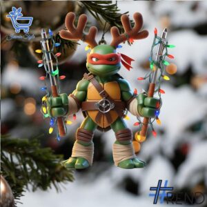 Holiday 2 Teenage Mutant Ninja Turtles Advent Calendar 2025 with premium acrylic ornaments.