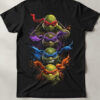 Sleek Teenage Mutant Ninja Turtles Shirt with bold design accents and flawless fit.
