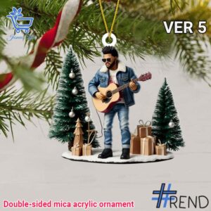 Unique 1 The Weeknd Christmas Ornament 5 with creative flair and lasting comfort.