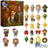 Holiday 1 The Wizard of OZ Advent Calendar 2025 with premium acrylic ornaments.