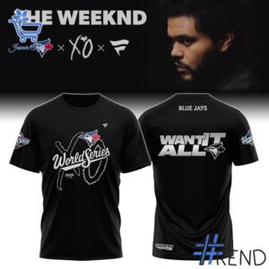 Unique 2 Toronto Blue Jays WORLD CHAMPIONS THE WEEKND 2025 Hoodie with creative flair and lasting comfort.