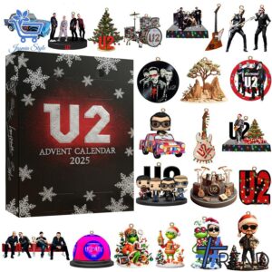 1 U2 Band Advent Calendar 2025 featuring a creative design and premium craftsmanship.