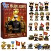Holiday 1 US Marine Corps 250th Anniversary Advent Calendar 2025 with premium acrylic ornaments.