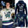 Sleek 1 Under Armour Navy Notre Dame Fighting Irish Hoodie with bold design accents and flawless fit.
