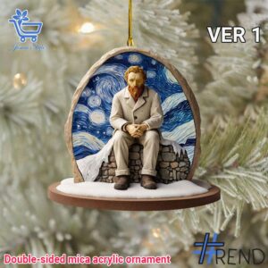 Unique 1 Vincent van Gogh Christmas Ornament 1 with creative flair and lasting comfort.