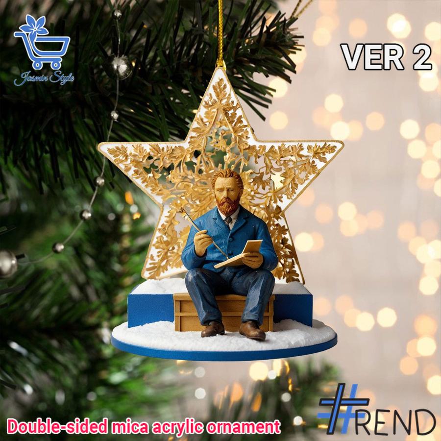 Unique 1 Vincent van Gogh Christmas Ornament 2 with creative flair and lasting comfort.