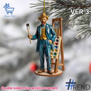 Unique 1 Vincent van Gogh Christmas Ornament 3 with creative flair and lasting comfort.