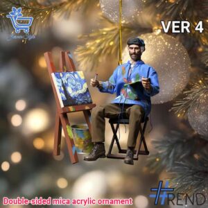 Unique 1 Vincent van Gogh Christmas Ornament 4 with creative flair and lasting comfort.
