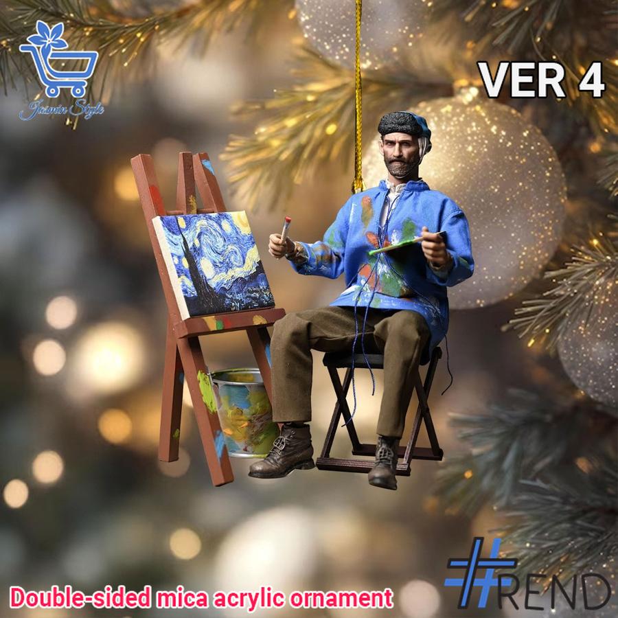 Unique 1 Vincent van Gogh Christmas Ornament 4 with creative flair and lasting comfort.