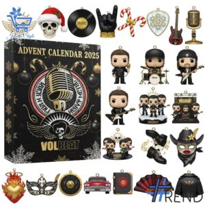 1 Volbeat 2025 Advent Calendar featuring a creative design and premium craftsmanship.