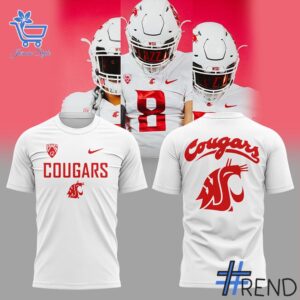 Sleek 1 Washington State Football white white anthracite Shirt with bold design accents and flawless fit.