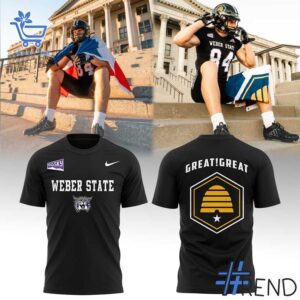 Sleek Weber State Football Celebrating the State in Weber State Great Great Great State 2025 Hoodie 2 jpg with bold design accents and flawless fit.