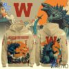 1 Winnipeg Blue Bombers Godzilla 2025 Hoodie apparel showcasing premium design and modern streetwear style.