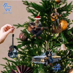 Holiday 2 Zach Bryan Christmas Advent Calendar 2025 with premium acrylic ornaments.