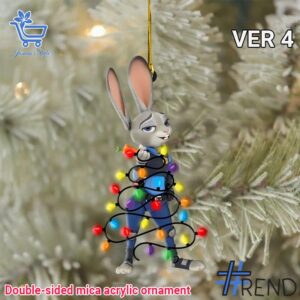 Unique 1 Zootopia Christmas Ornament 4 with creative flair and lasting comfort.