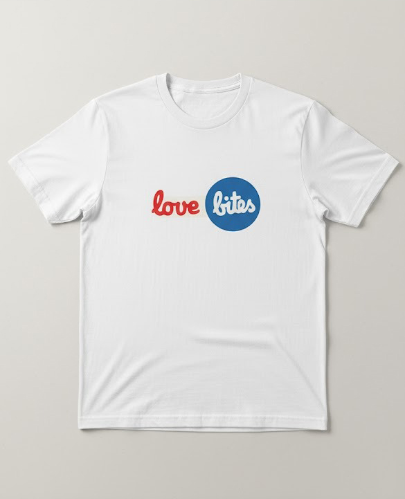 Sleek love bites Shirt with bold design accents and flawless fit.